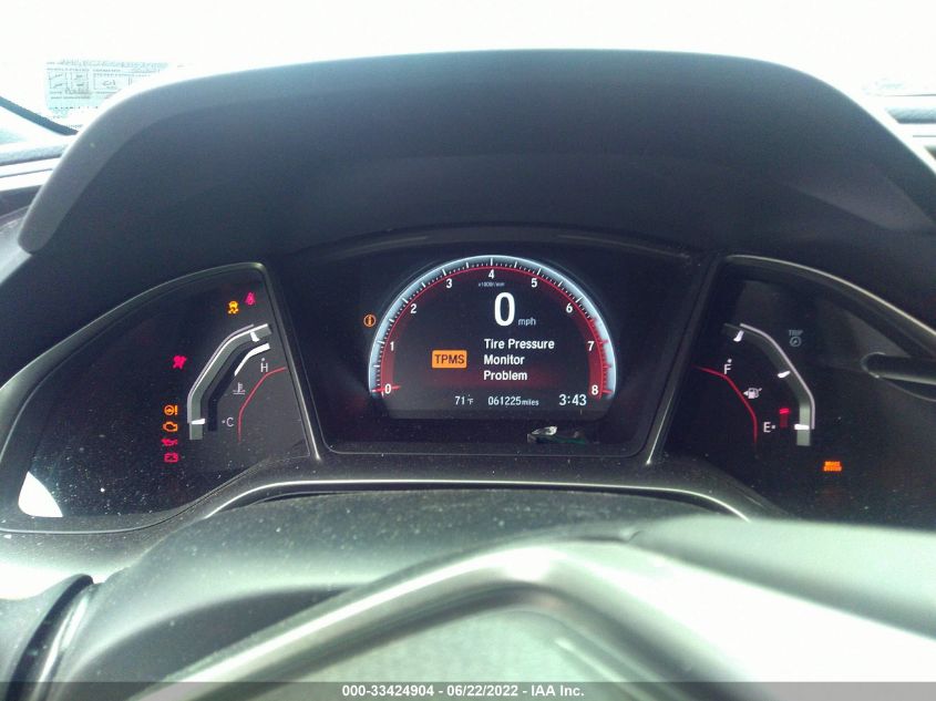 2018 HONDA CIVIC SI SEDAN 2HGFC1E54JH704180