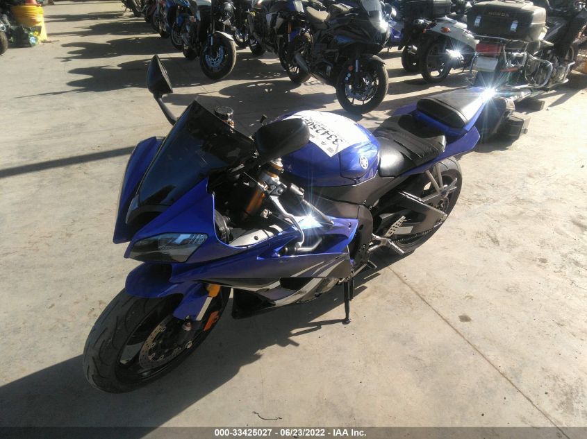 2008 YAMAHA YZFR6 JYARJ16E58A007136