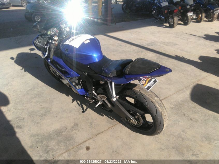 2008 YAMAHA YZFR6 JYARJ16E58A007136