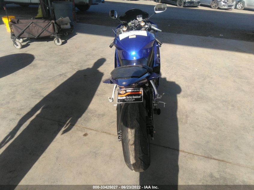 2008 YAMAHA YZFR6 JYARJ16E58A007136