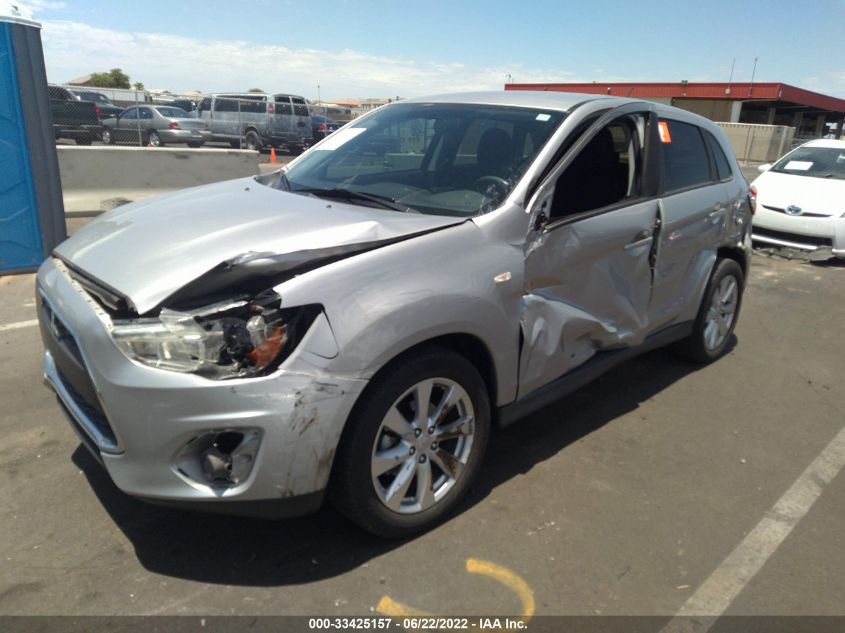2015 MITSUBISHI OUTLANDER SPORT 2.4 ES 4A4AP3AW4FE043524