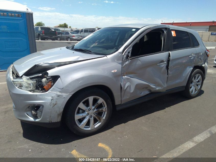 2015 MITSUBISHI OUTLANDER SPORT 2.4 ES 4A4AP3AW4FE043524