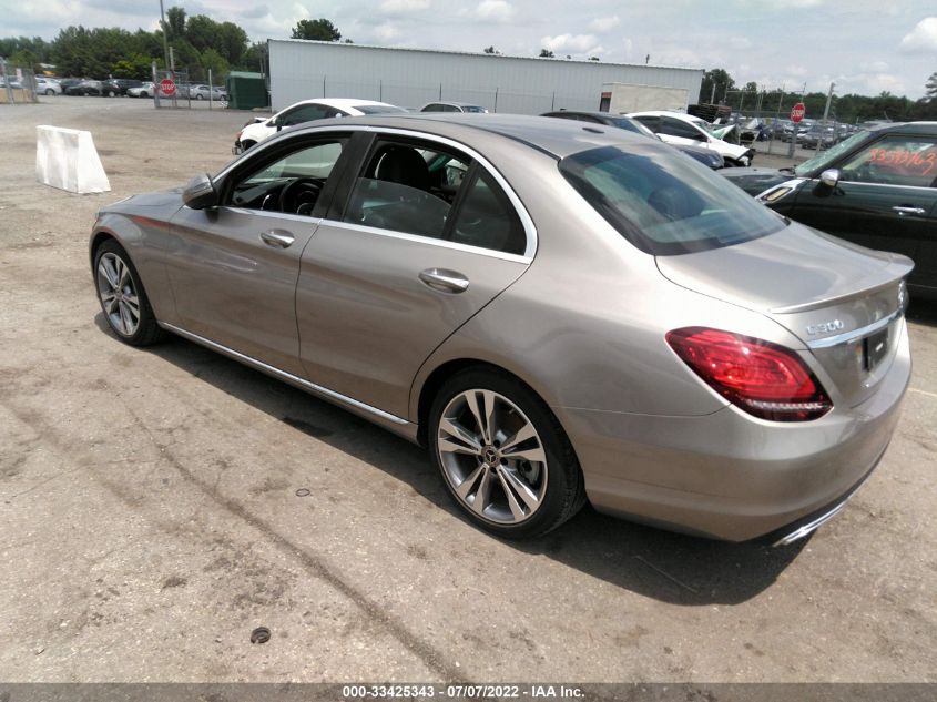 2019 MERCEDES-BENZ C-CLASS C 300 55SWF8DB9KU315269