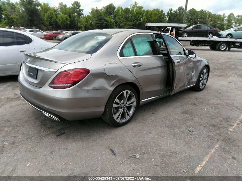 2019 MERCEDES-BENZ C-CLASS C 300 55SWF8DB9KU315269