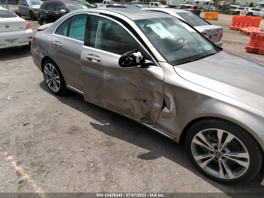 2019 MERCEDES-BENZ C-CLASS C 300 55SWF8DB9KU315269