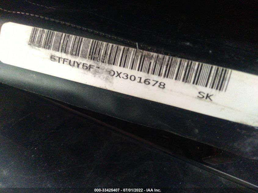 2013 TOYOTA TUNDRA 4WD TRUCK 5TFUY5F12DX301678