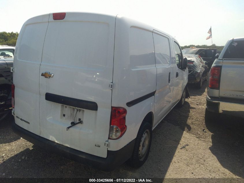 2017 CHEVROLET CITY EXPRESS CARGO VAN LS 3N63M0YN2HK714053