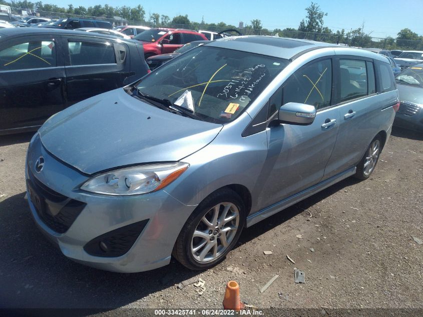 2013 MAZDA MAZDA5 GRAND TOURING JM1CW2DL8D0156000