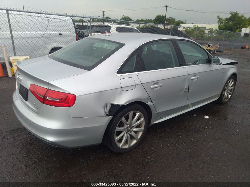 2014 AUDI A4 PREMIUM WAUBFAFL7EN044048