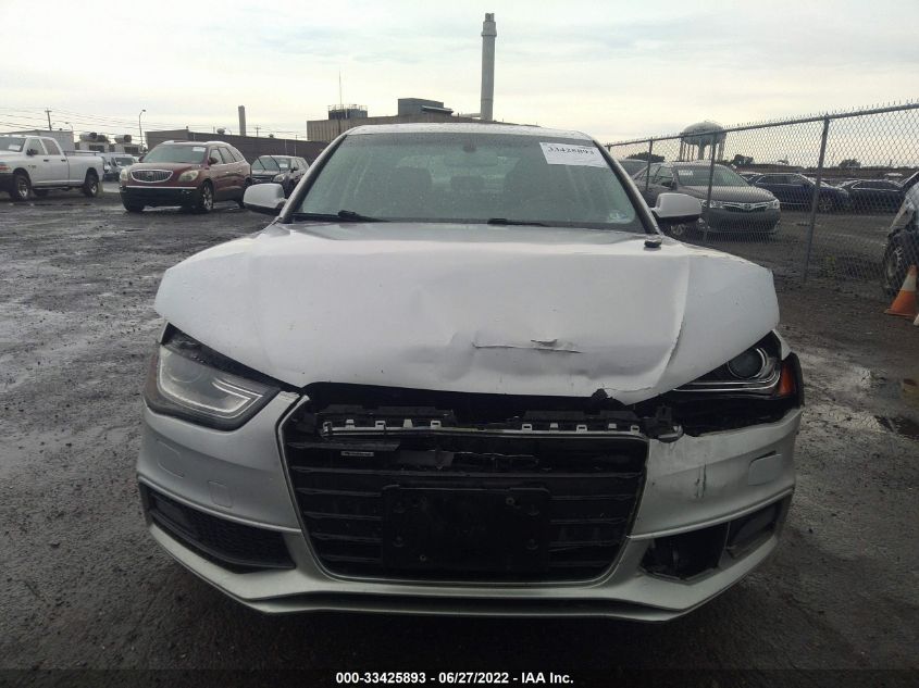 2014 AUDI A4 PREMIUM WAUBFAFL7EN044048