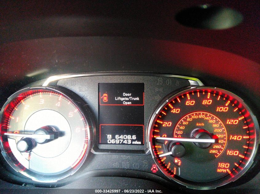 2015 SUBARU WRX PREMIUM JF1VA1D64F9820244