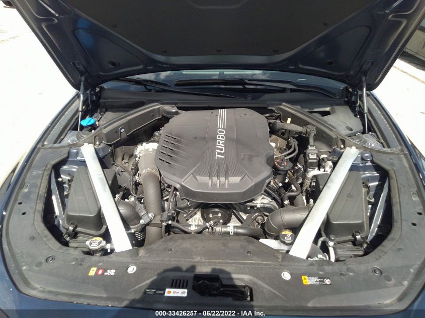 2022 GENESIS G70 3.3T KMTG54TE3NU082130