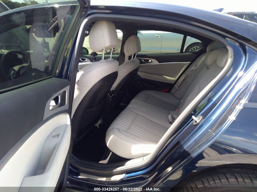 2022 GENESIS G70 3.3T KMTG54TE3NU082130