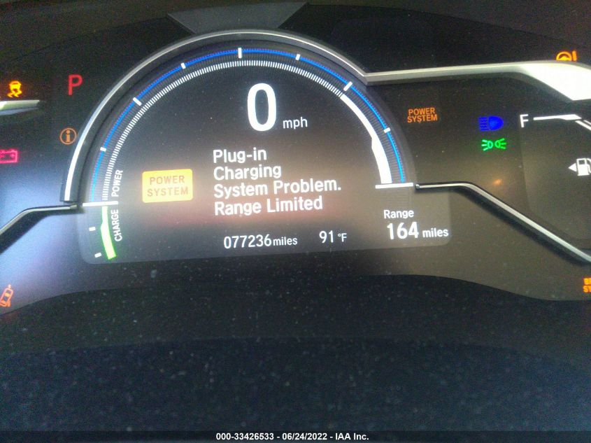 2018 HONDA CLARITY PLUG-IN HYBRID TOURING JHMZC5F33JC004054