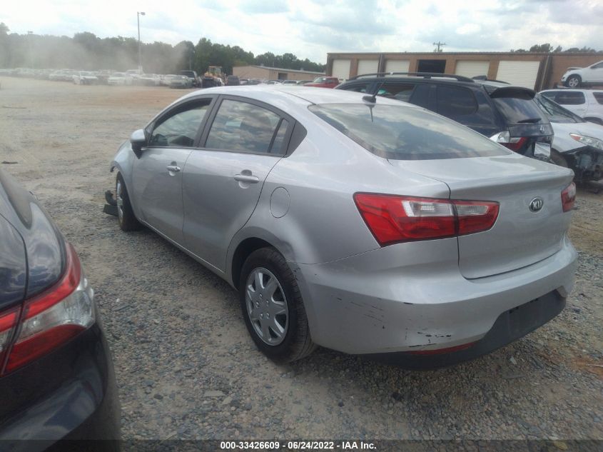 2016 KIA RIO LX KNADM4A32G6540069
