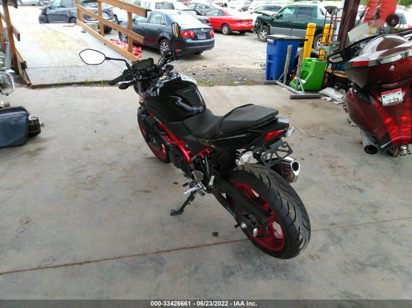 2018 SUZUKI SV650 JS1VP55A9J2100534