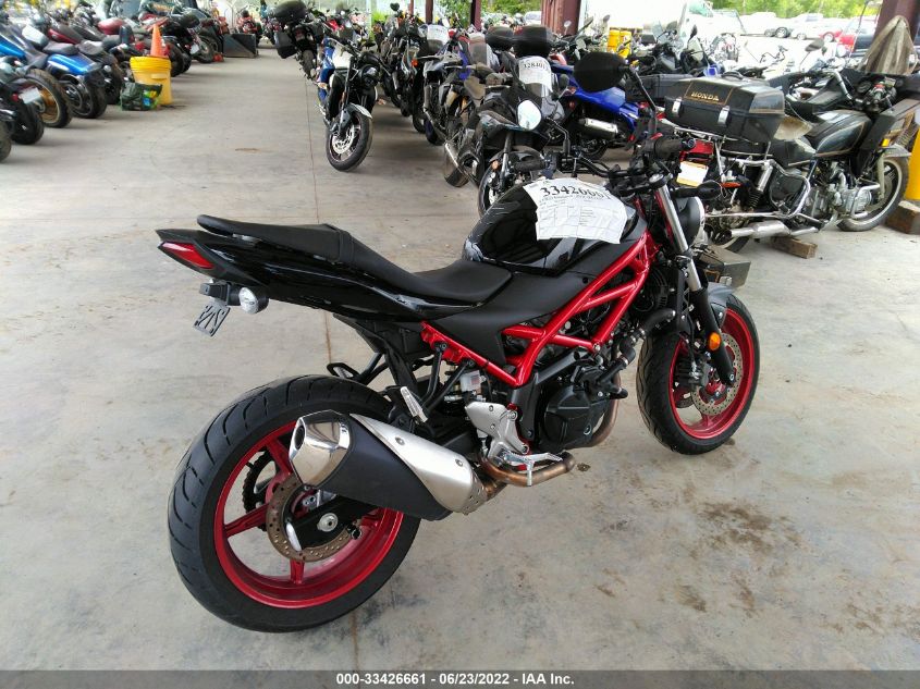 2018 SUZUKI SV650 JS1VP55A9J2100534