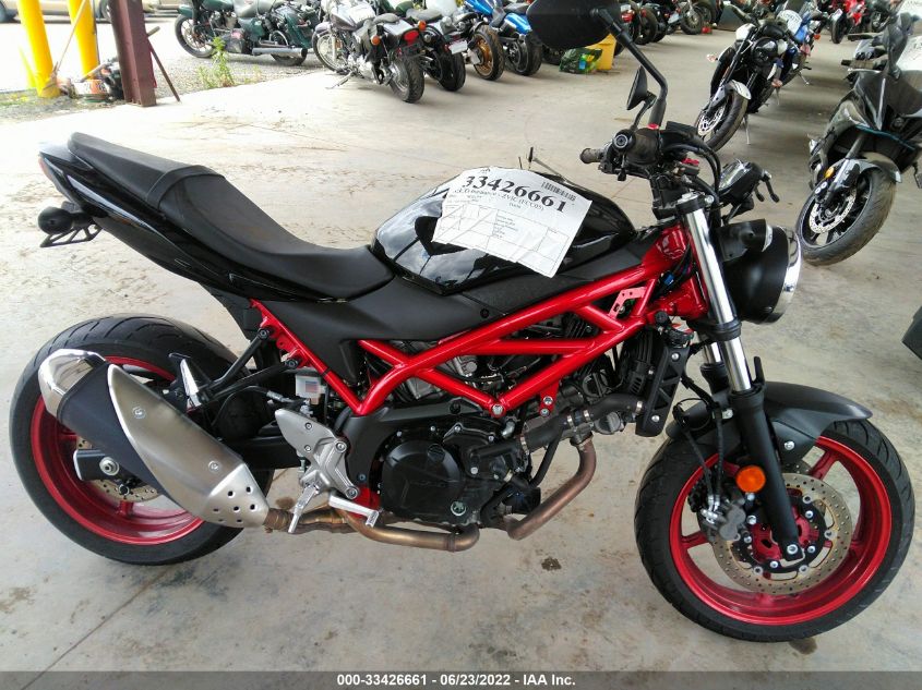 2018 SUZUKI SV650 JS1VP55A9J2100534