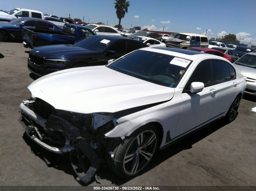 2019 BMW 7 SERIES 740I WBA7E2C57KB454169