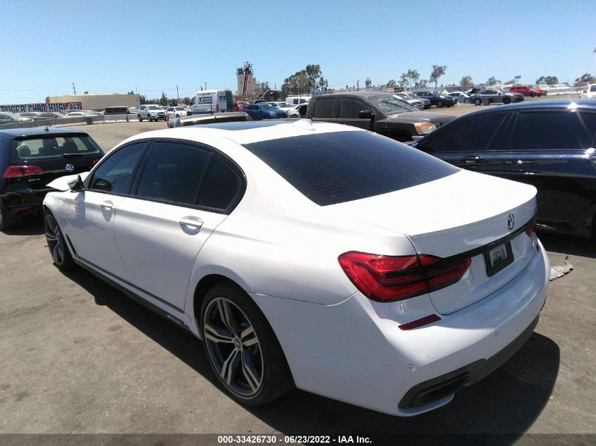 2019 BMW 7 SERIES 740I WBA7E2C57KB454169