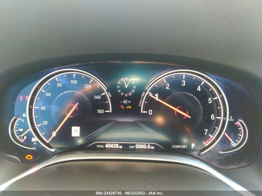2019 BMW 7 SERIES 740I WBA7E2C57KB454169