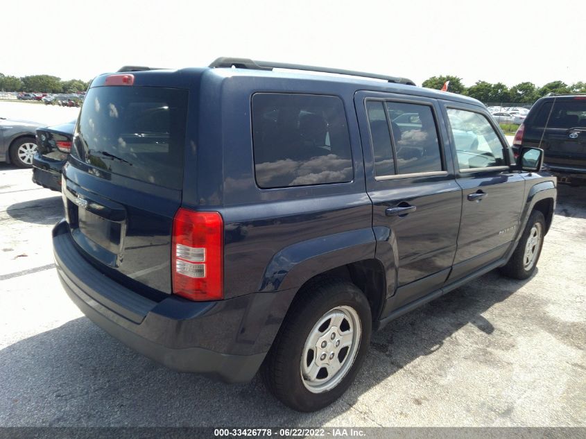 2013 JEEP PATRIOT SPORT 1C4NJPBA5DD264637