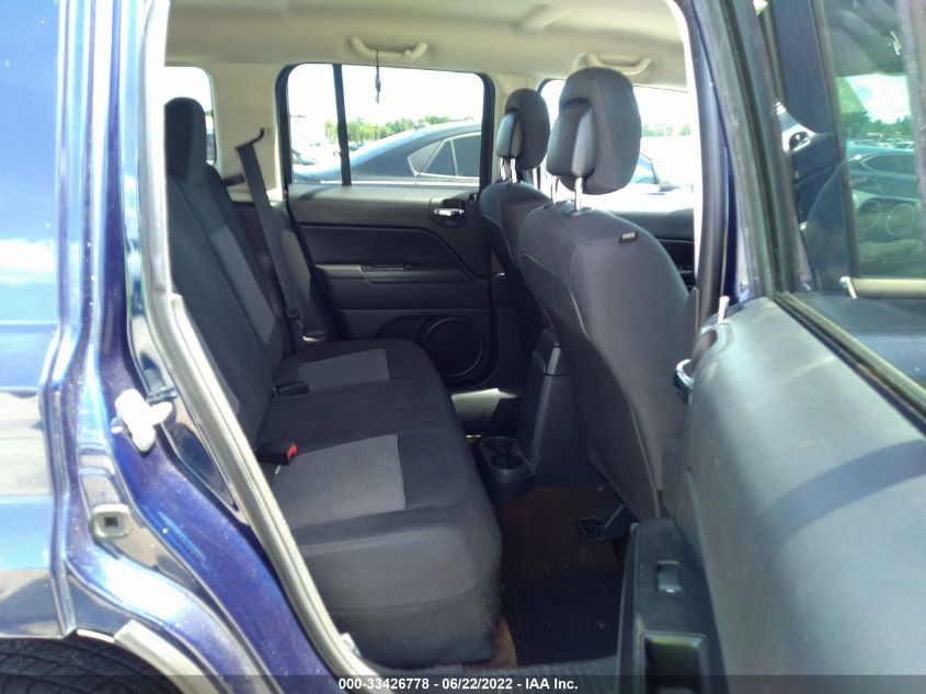 2013 JEEP PATRIOT SPORT 1C4NJPBA5DD264637