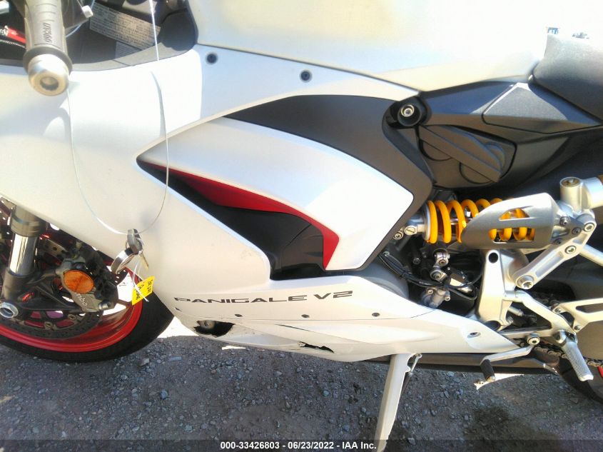 2021 DUCATI PANIGALE V2 ZDMHAATW0MB003677