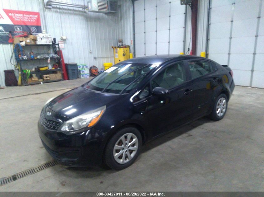2015 KIA RIO LX KNADM4A35F6496051