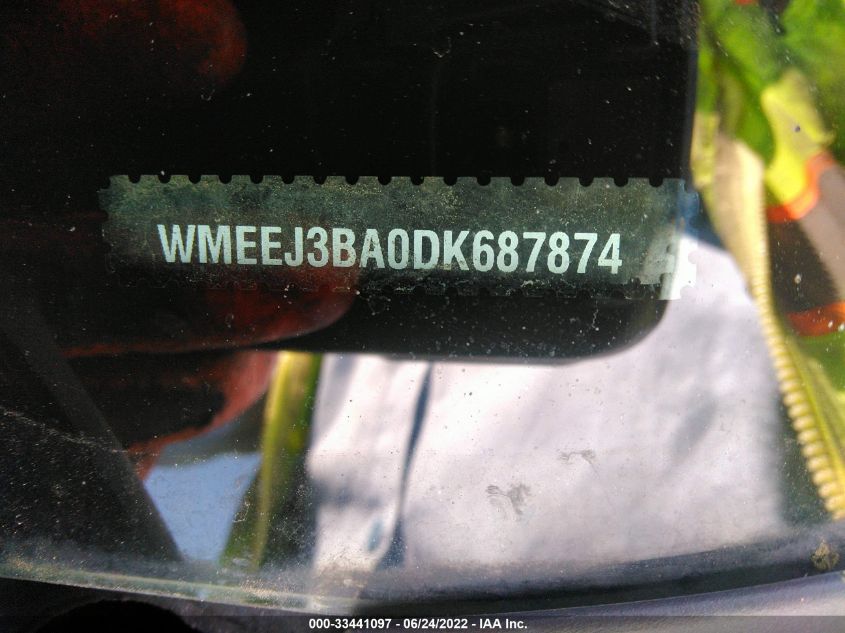 2013 SMART FORTWO PURE/PASSION WMEEJ3BA0DK687874