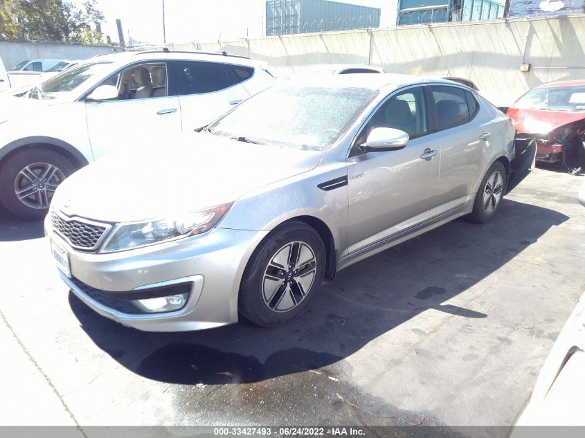 2013 KIA OPTIMA HYBRID HYBRID KNAGM4AD3D5050943