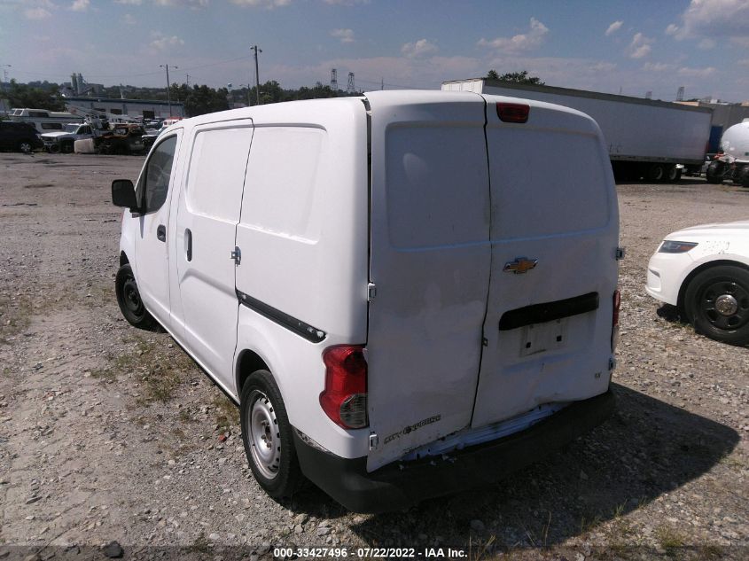 2018 CHEVROLET CITY EXPRESS CARGO VAN LT 3N63M0ZN7JK696587