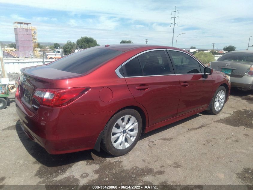 2015 SUBARU LEGACY 2.5I PREMIUM 4S3BNBC6XF3008765
