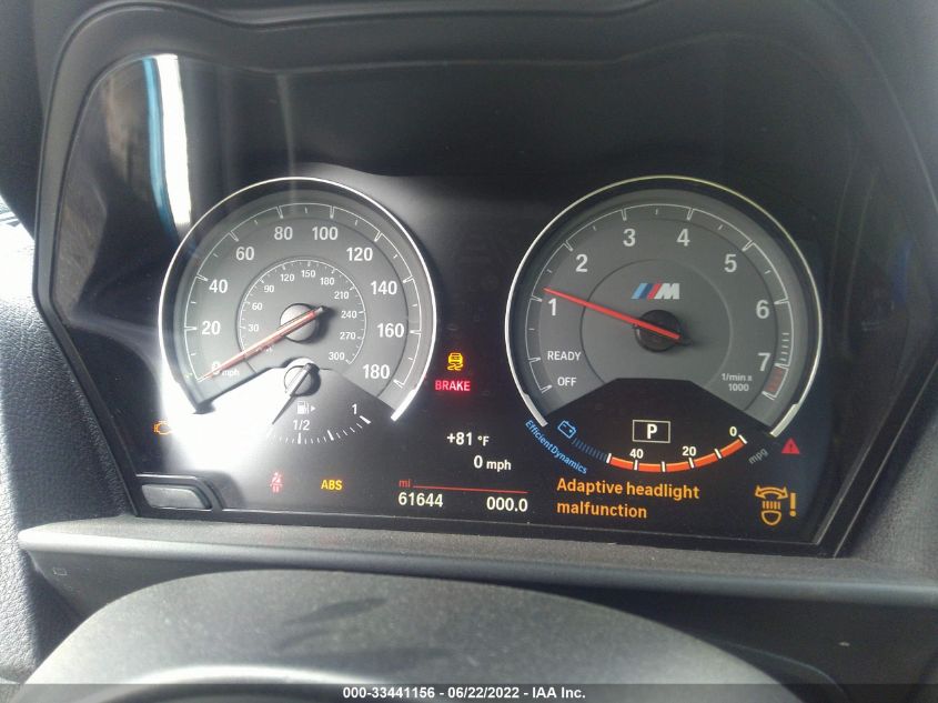 2016 BMW M2 WBS1H9C50GV351893