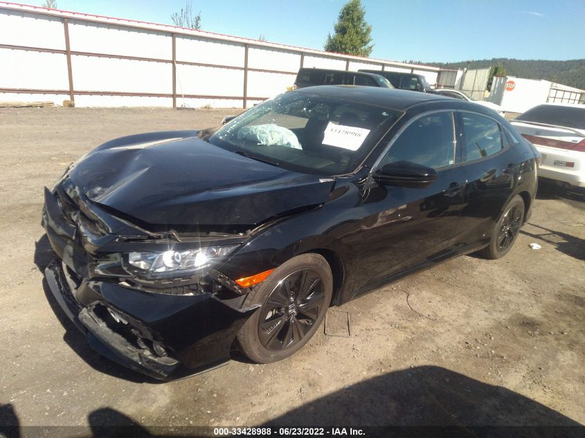 2018 HONDA CIVIC HATCHBACK EX SHHFK7H59JU420841