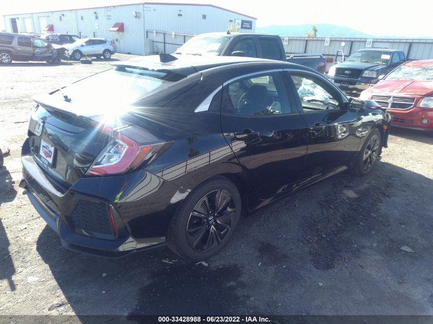2018 HONDA CIVIC HATCHBACK EX SHHFK7H59JU420841