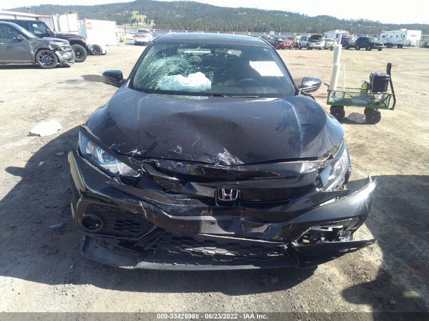 2018 HONDA CIVIC HATCHBACK EX SHHFK7H59JU420841