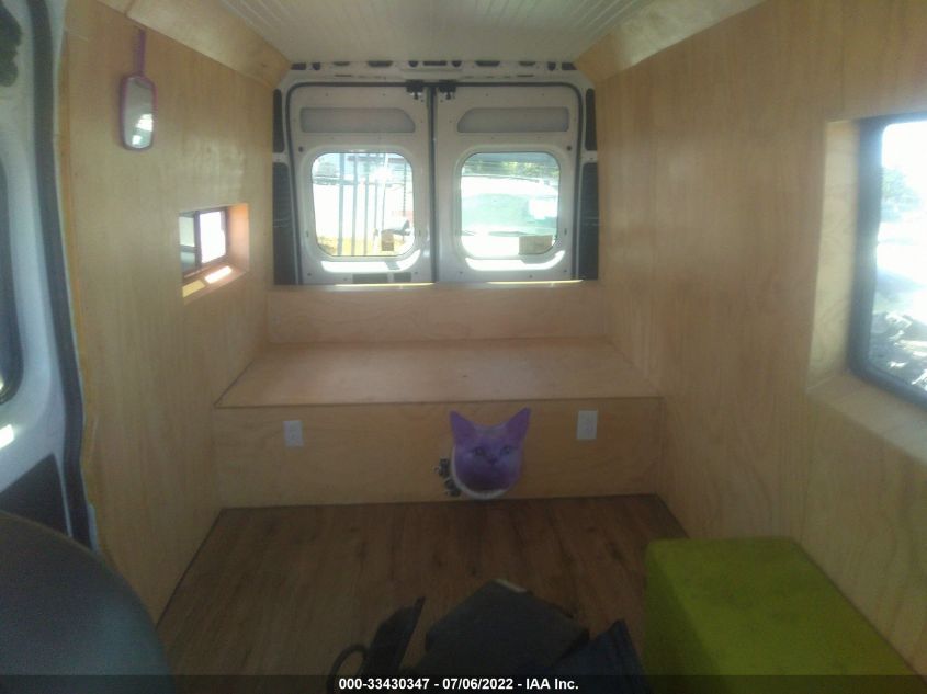 2019 RAM PROMASTER CARGO VAN 3C6TRVDG7KE508359
