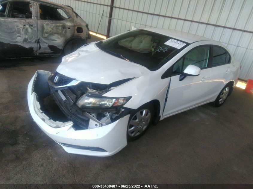 2013 HONDA CIVIC SDN LX 19XFB2F52DE049006