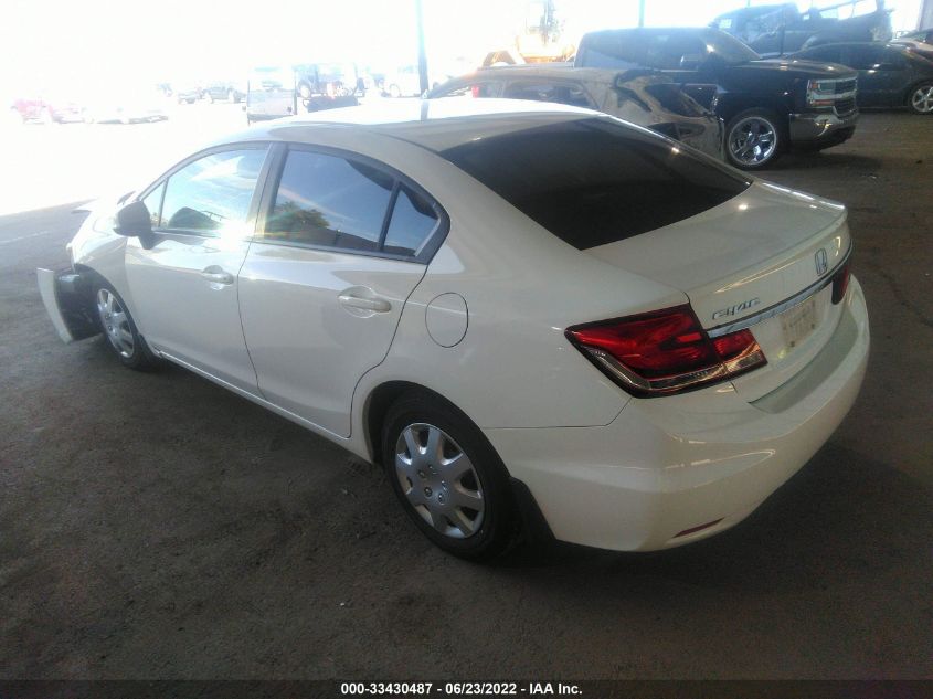 2013 HONDA CIVIC SDN LX 19XFB2F52DE049006