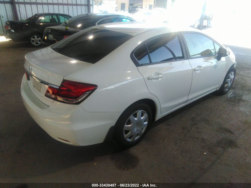 2013 HONDA CIVIC SDN LX 19XFB2F52DE049006