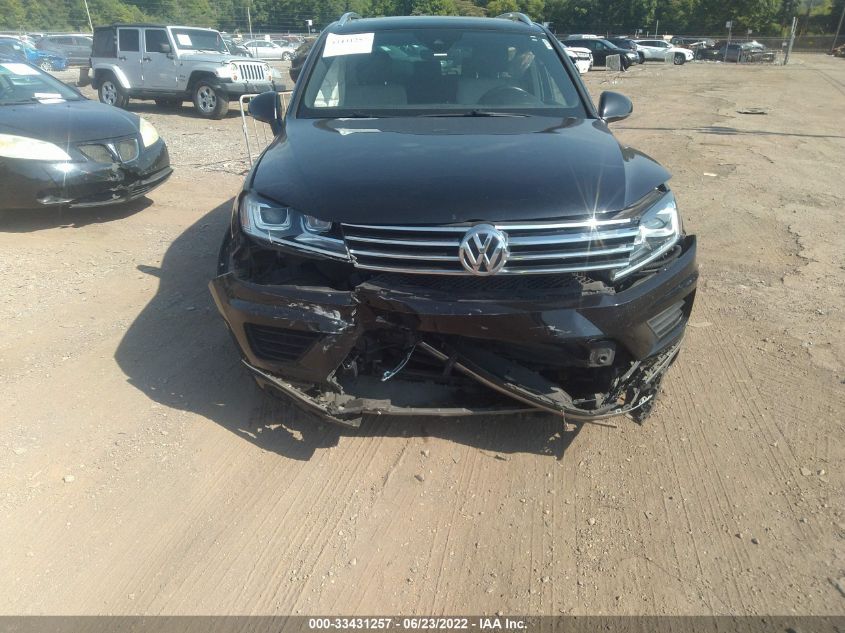 2017 VOLKSWAGEN TOUAREG WOLFSBURG EDITION WVGRF7BP3HD004827
