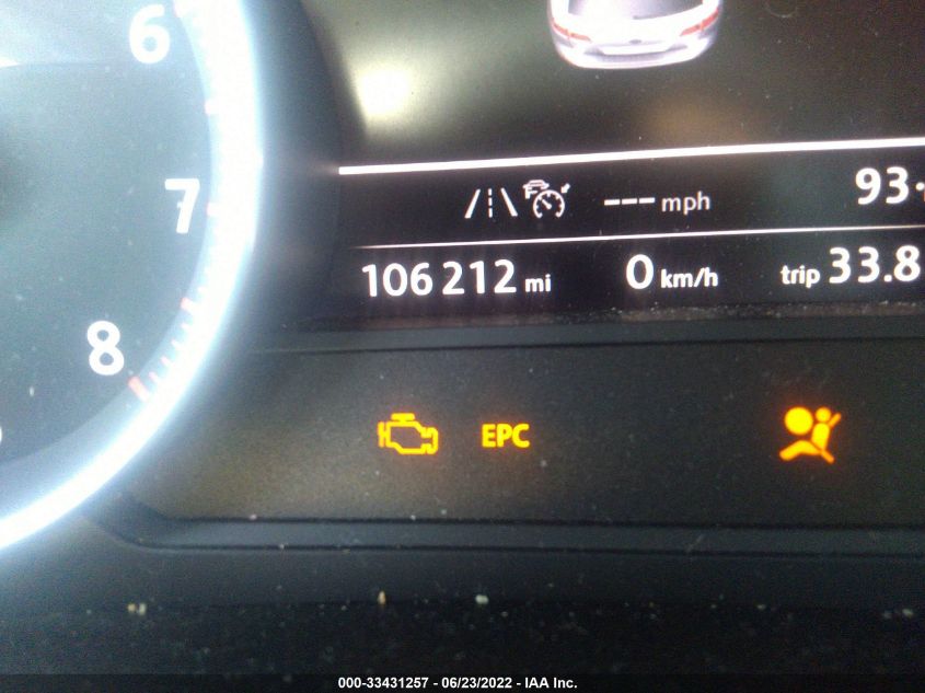 2017 VOLKSWAGEN TOUAREG WOLFSBURG EDITION WVGRF7BP3HD004827