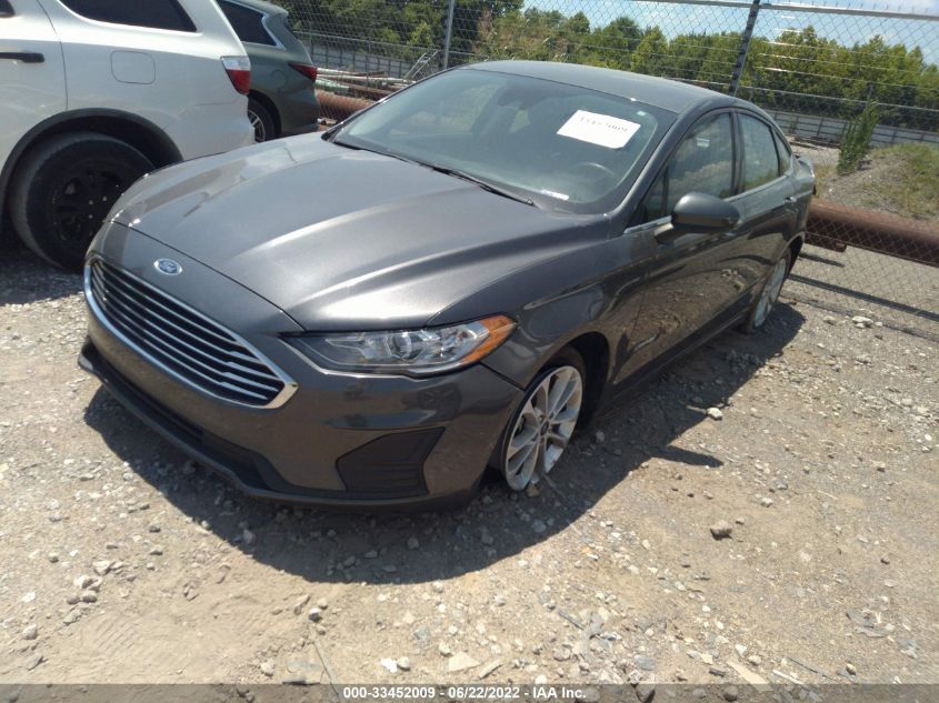 2019 FORD FUSION HYBRID SE 3FA6P0LU7KR189954