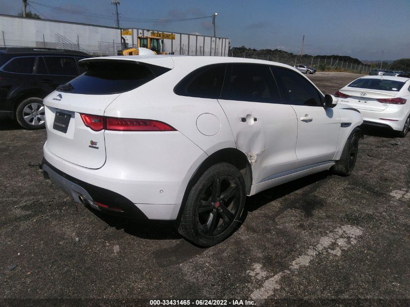 2018 JAGUAR F-PACE S SADCM2FV5JA279008