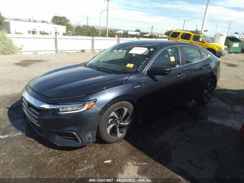 2021 HONDA INSIGHT EX 19XZE4F5XME006551