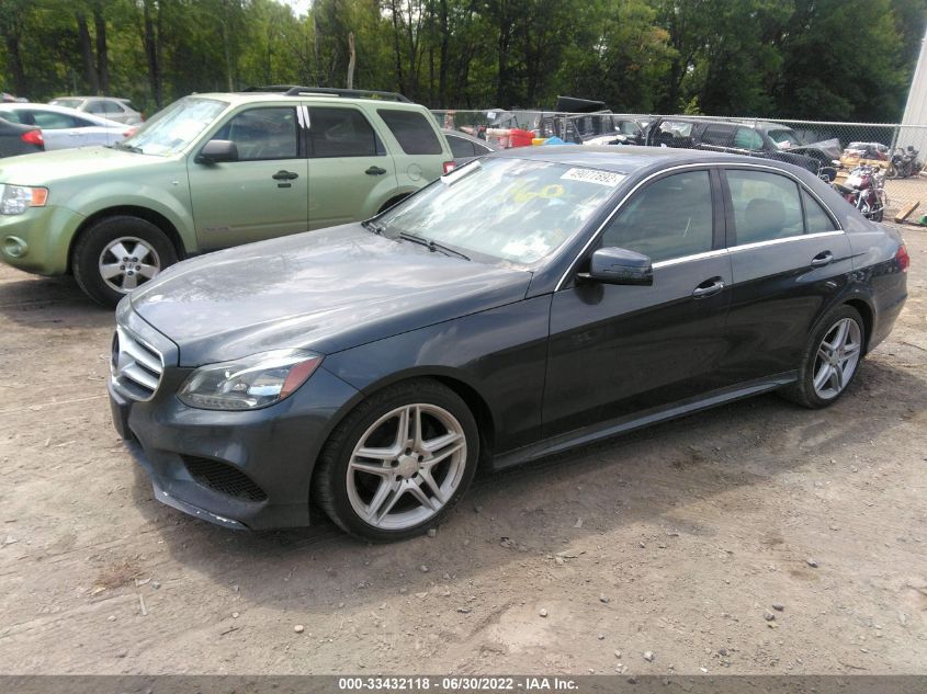 WDDHF8JB0EA841940 2014 MERCEDES-BENZ E-CLASS - Image 2