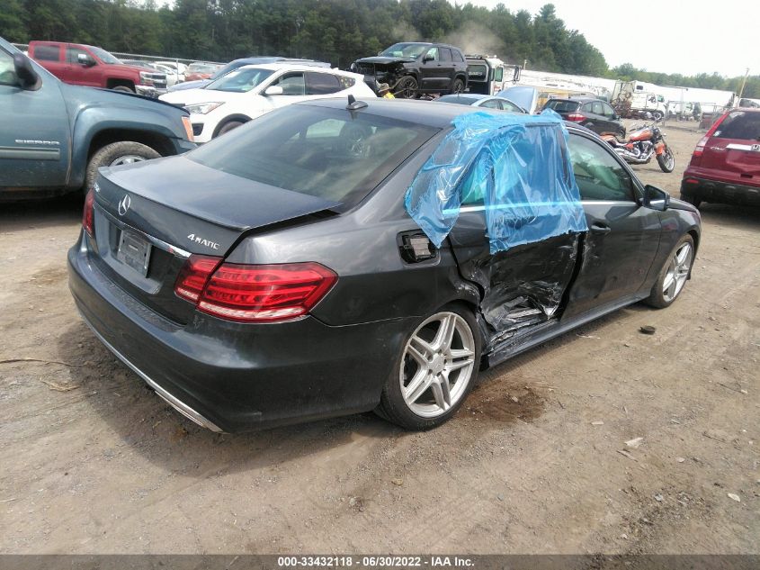 WDDHF8JB0EA841940 2014 MERCEDES-BENZ E-CLASS, photo no. 4