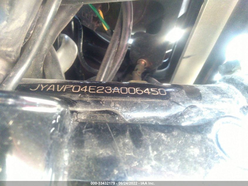 2003 YAMAHA XVZ13 TF JYAVP04E23A006450