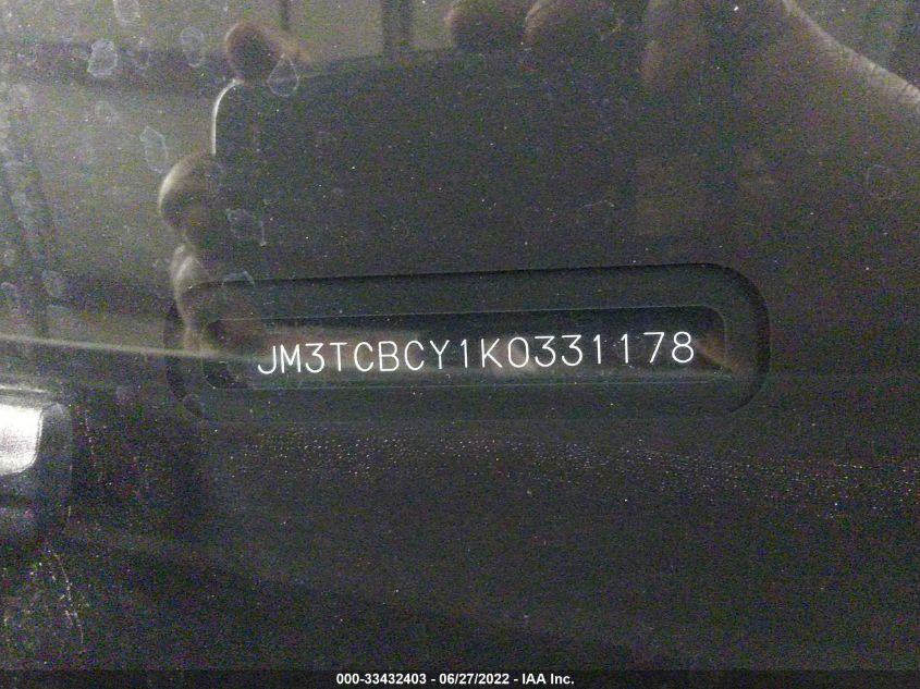 2019 MAZDA CX-9 TOURING JM3TCBCY1K0331178